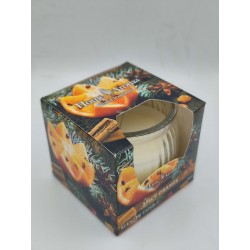 ŚWIECA/ZAPACHOWA / AROMA HOME / EM EM / SPICY ORANGE 70G.