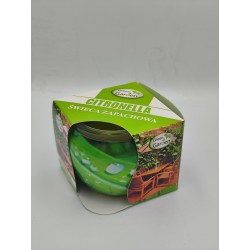 ŚWIECA/ZAPACHOWA / CYTRONELLA / ZIELONA / EM EM